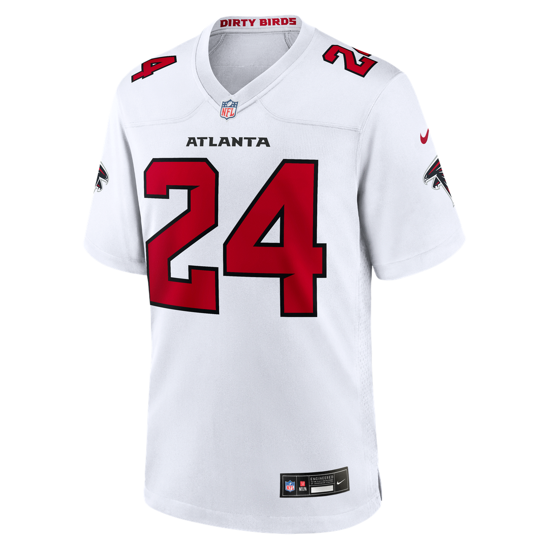 Atlanta Falcons A.J. Terrell Nike Red Game Jersey product image 16, provided for visual reference and product detail review