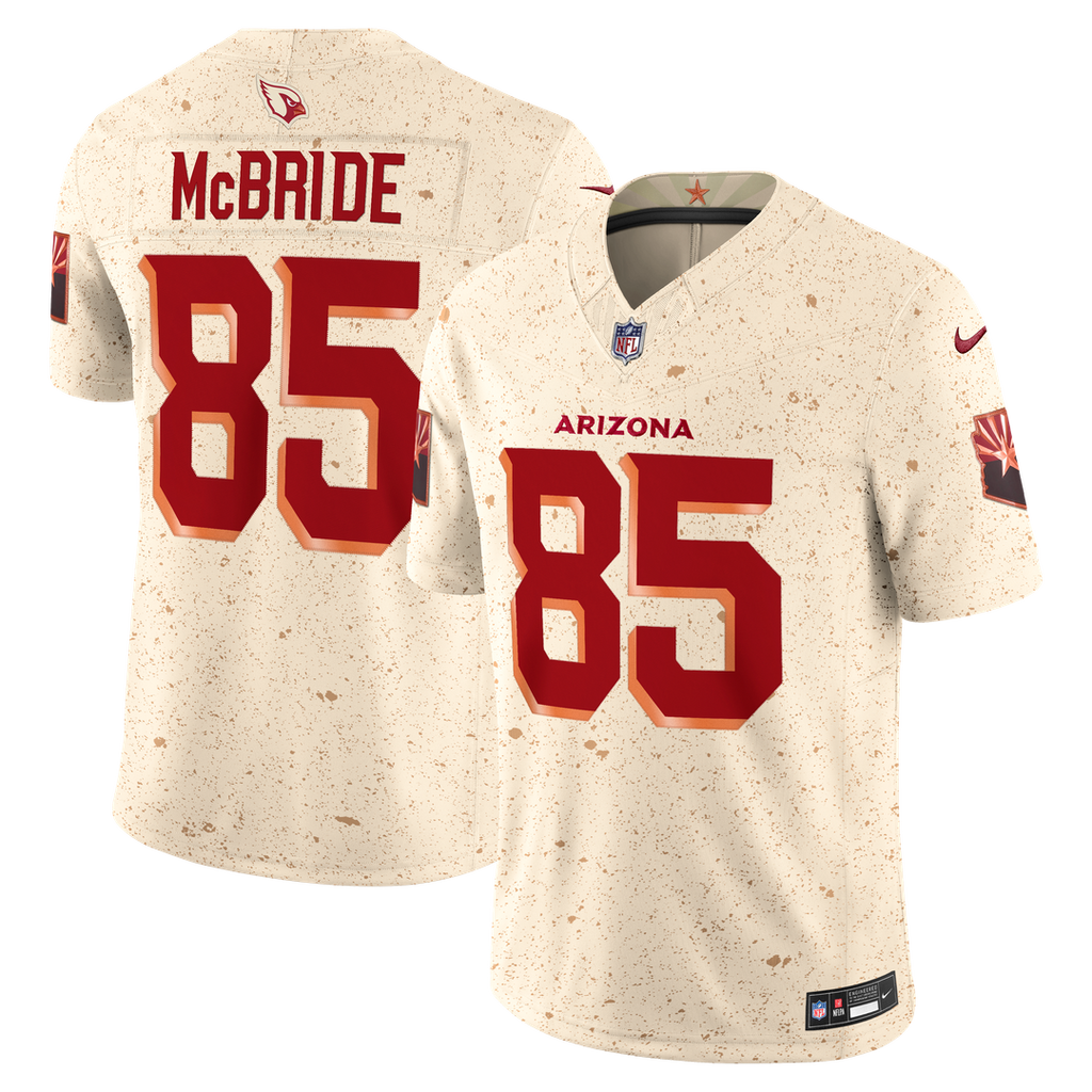 Arizona Cardinals Trey McBride Nike Natural Rivalries Collection Stitched Limited Jersey product image 1, provided for