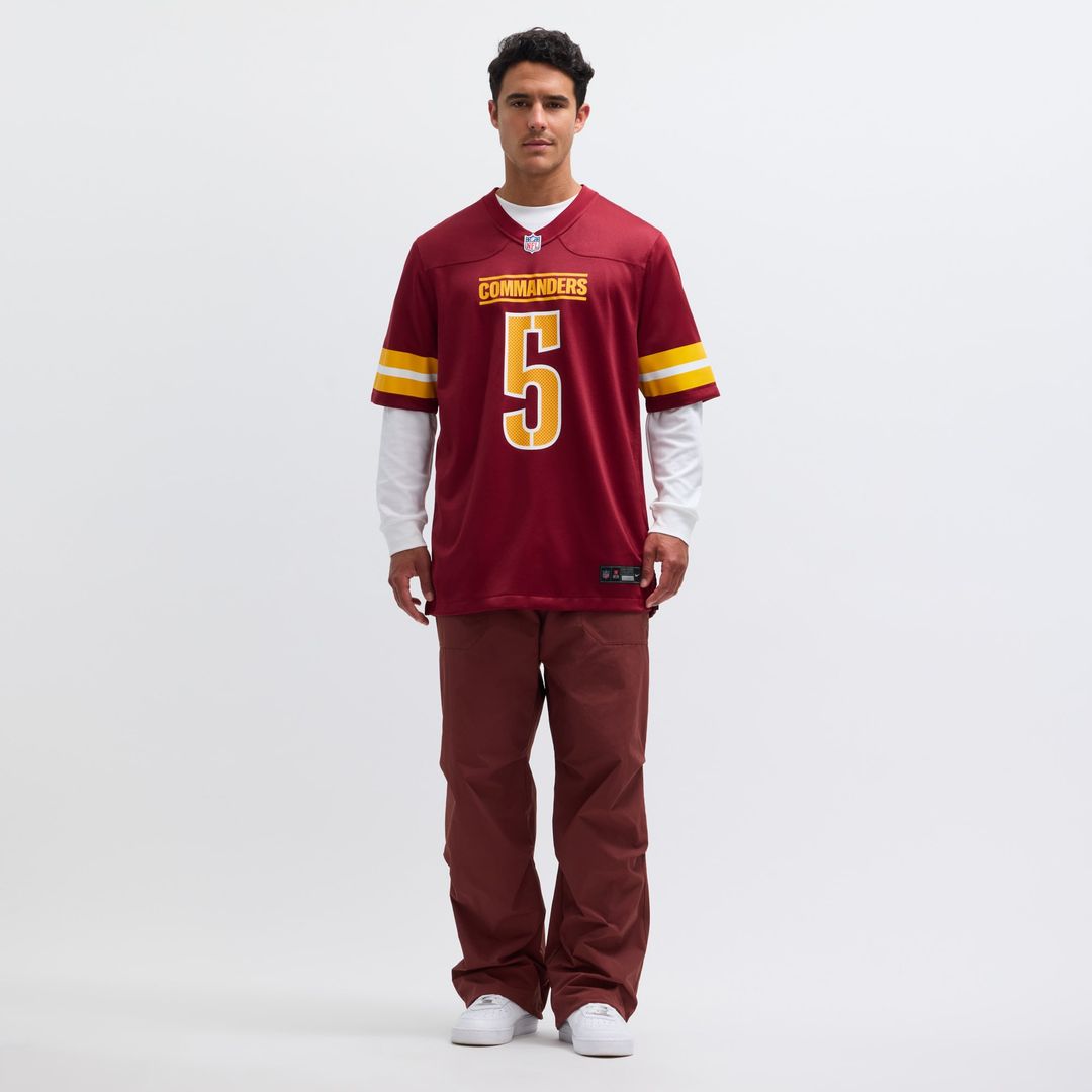 Washington Commanders Jayden Daniels Nike Black Alternate Game Player Jersey product image 22, provided for visual reference