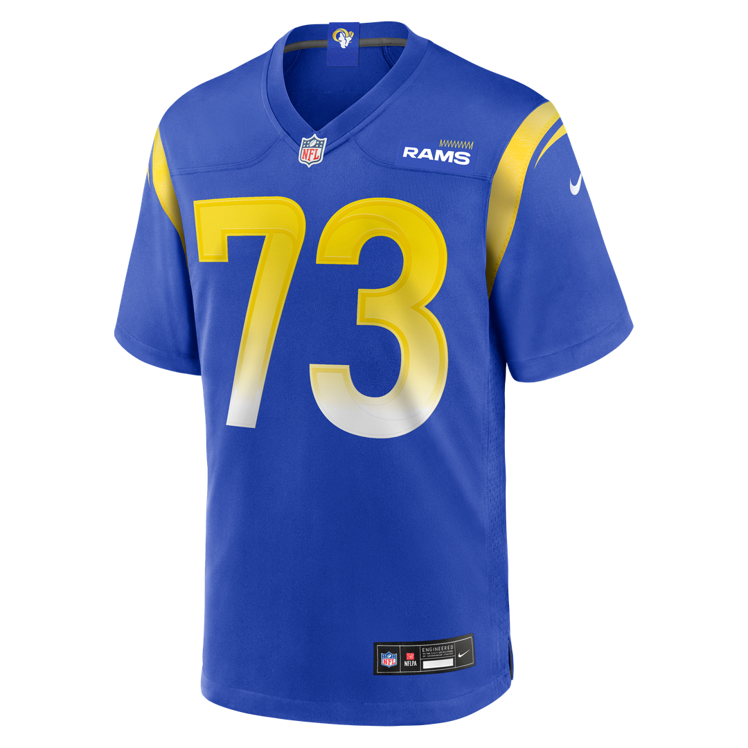 Los Angeles Rams Steve Avila Nike Royal Home Game Jersey product image 2, provided for visual reference and product detail