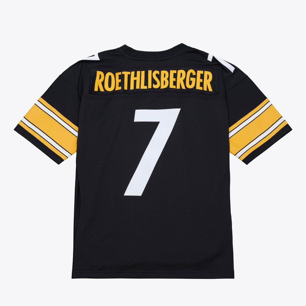 Pittsburgh Steelers Ben Roethlisberger Mitchell & Ness Black 2004 Big & Tall Legacy Retired Player Jersey product image 2,