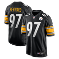 Pittsburgh Steelers Cameron Heyward Nike Black Game Jersey product image 1, provided for visual reference and product detail
