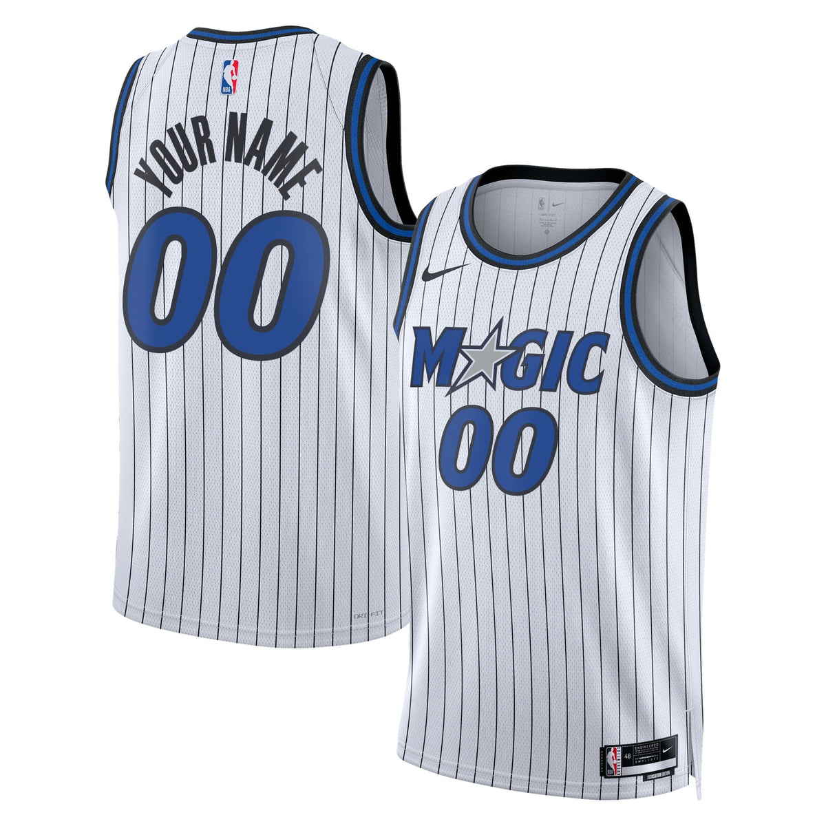 Orlando Magic Nike Replica Association Swingman Jersey - Unisex product image 1, provided for visual reference and product