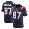New England Patriots Rob Gronkowski Nike Navy Team Retired Player Game Jersey product image 1, provided for visual reference