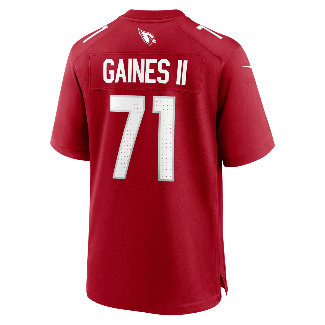 Arizona Cardinals Jon Gaines II Nike Cardinal Team Game Jersey product image 3, provided for visual reference and product
