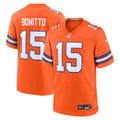Denver Broncos Nik Bonitto Nike Orange Alternate 2 Mile High Collection 1977 Throwback Game Jersey product image 1, provided
