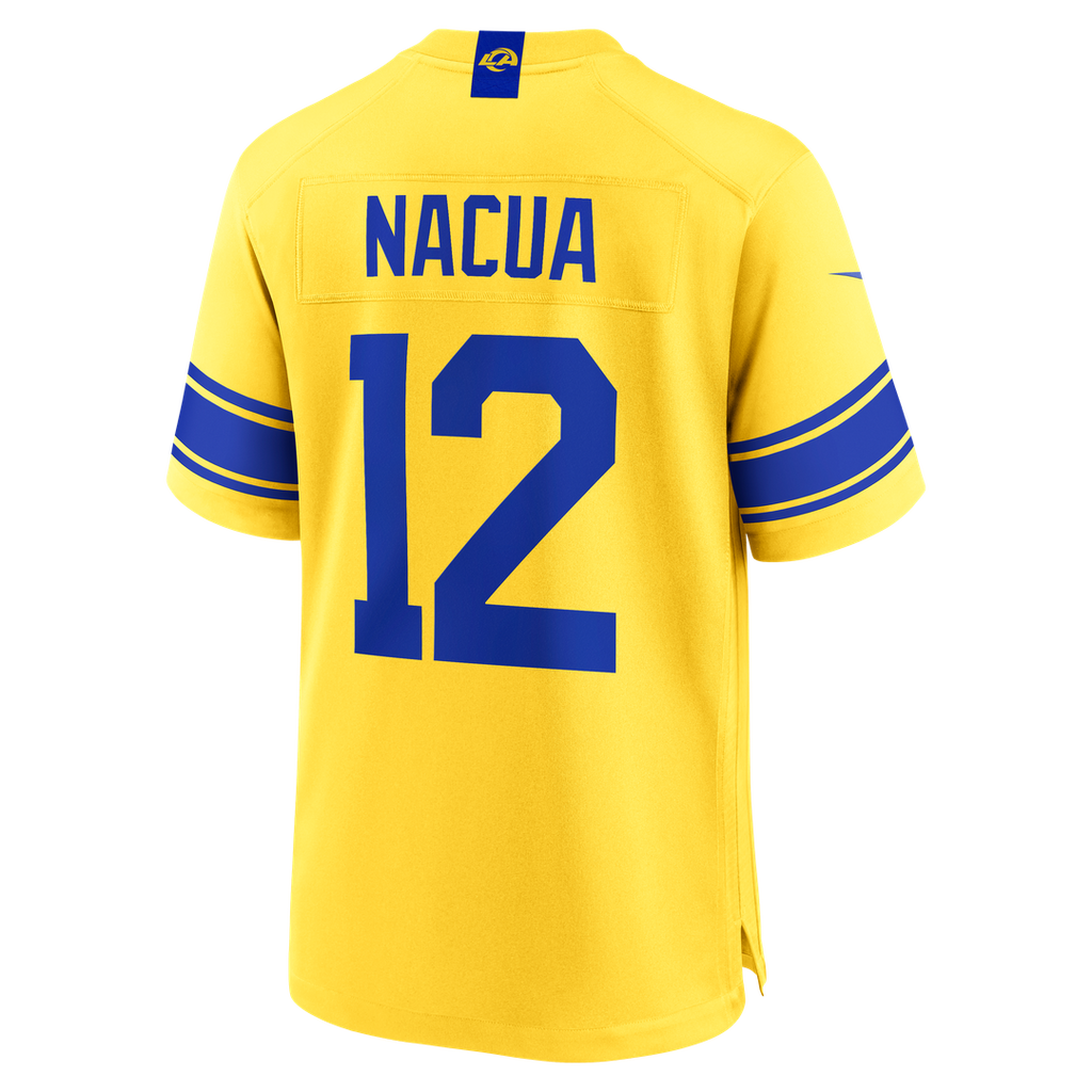 Los Angeles Rams Puka Nacua Nike Classic Sol Game Jersey product image 3, provided for visual reference and product detail