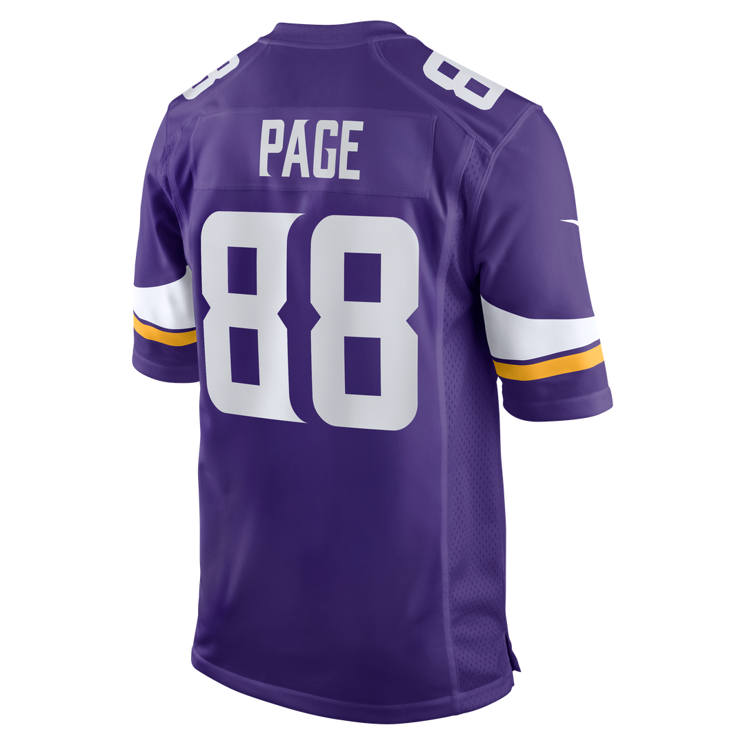 Minnesota Vikings Alan Page Nike Purple Game Retired Player Jersey product image 3, provided for visual reference and