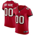 Tampa Bay Buccaneers Nike Red Vapor Elite Custom Jersey product image 1, provided for visual reference and product detail