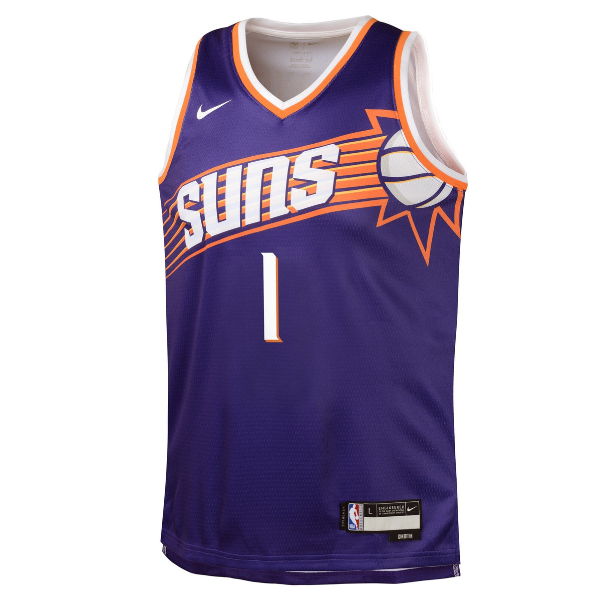 Phoenix Suns NBA Icon Swingman Jersey - Devin Booker - Youth product image 3
