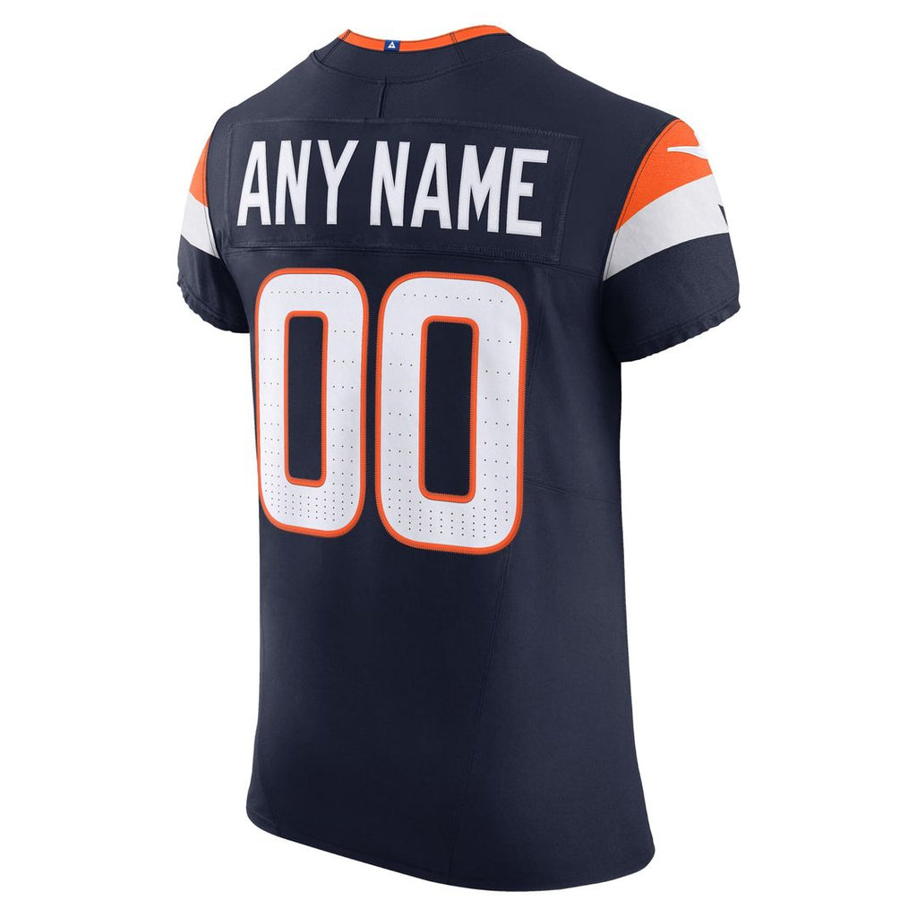 Denver Broncos Nike Navy Alternate Vapor F.U.S.E. Elite Custom Jersey product image 3, provided for visual reference and