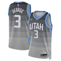 Utah Jazz Nike 2025/26 City Edition Swingman Jersey - Gray - Keyonte George - Unisex product image 1, provided for visual