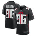 Atlanta Falcons Zach Harrison Nike Black Team Game Jersey product image 1, provided for visual reference and product detail