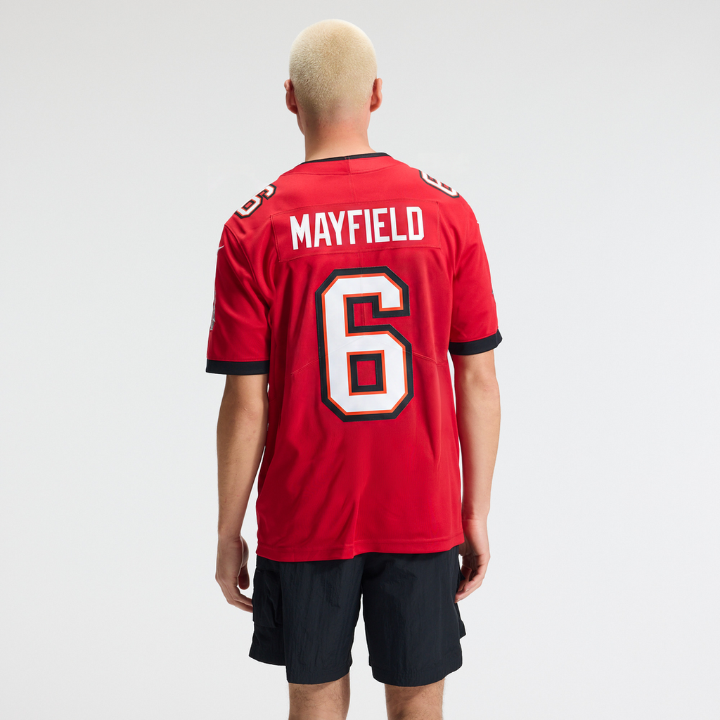Tampa Bay Buccaneers Baker Mayfield Nike Red Vapor Untouchable Limited Jersey product image 3, provided for visual reference