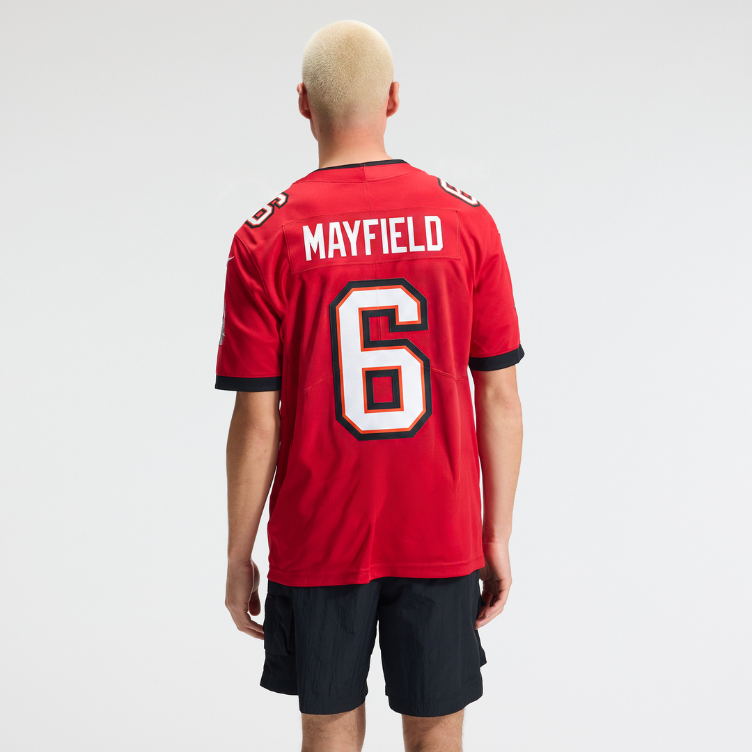 Tampa Bay Buccaneers Baker Mayfield Nike Red Vapor Untouchable Limited Jersey product image 3, provided for visual reference