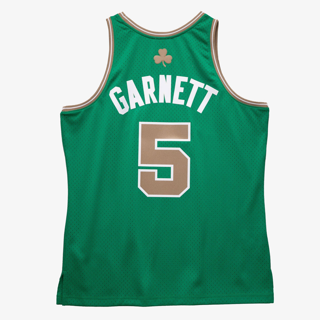 Boston Celtics Mitchell & Ness Kevin Garnett 2007 Swingman Authentic Jersey - Kelly Green product image 4, provided for