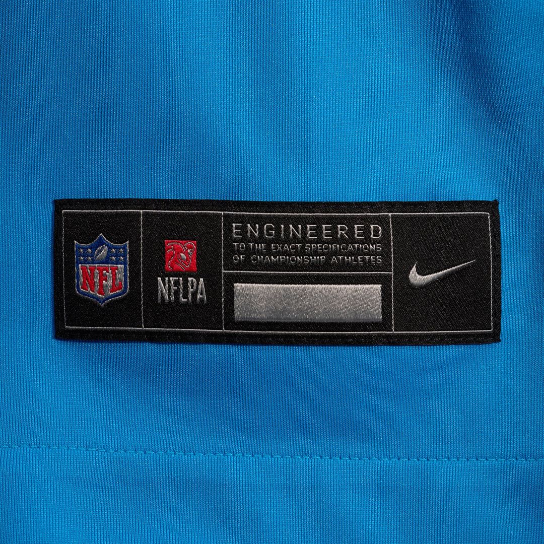 Carolina Panthers Chuba Hubbard Nike Black Team Game Jersey product image 18, provided for visual reference and product