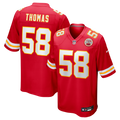 Kansas City Chiefs Derrick Thomas Nike Red Game Retired Player Jersey product image 1, provided for visual reference and