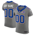 Buffalo Bills Nike Gray Nickel City Vapor F.U.S.E. Custom Elite Jersey product image 1, provided for visual reference and