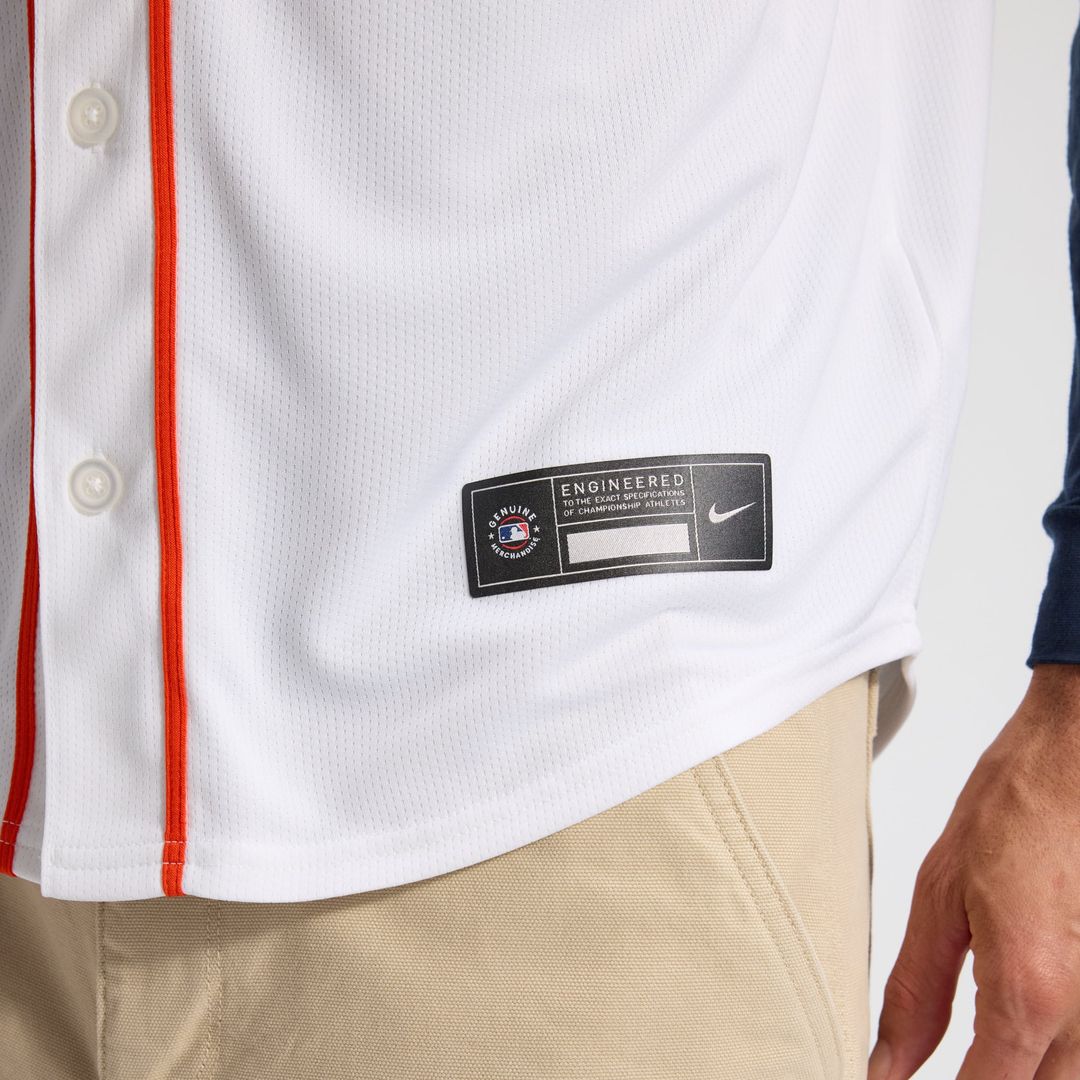 Houston Astros Nike Orange Alternate Limited Jersey product image 13, provided for visual reference and product detail review