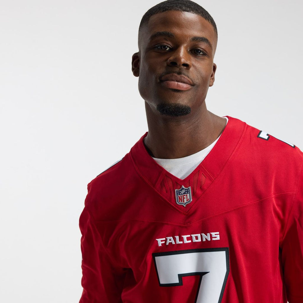 Atlanta Falcons Bijan Robinson Nike Black Alternate Throwback Vapor F.U.S.E. Stitched Limited Jersey product image 14,