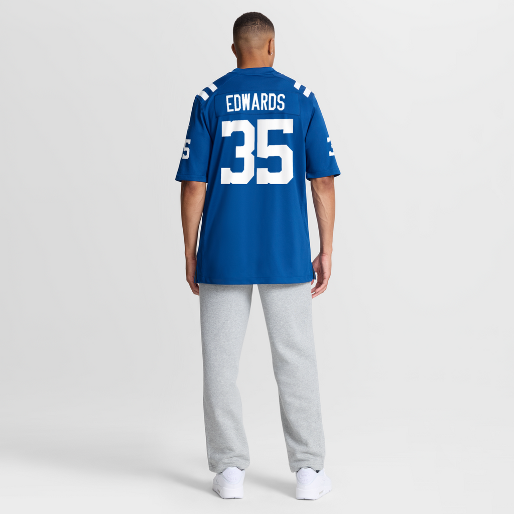 Indianapolis Colts Johnathan Edwards Nike Royal Team Game Jersey product image 8, provided for visual reference and product