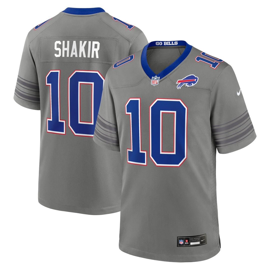 Buffalo Bills Khalil Shakir Nike Royal Game Jersey product image 17, provided for visual reference and product detail review