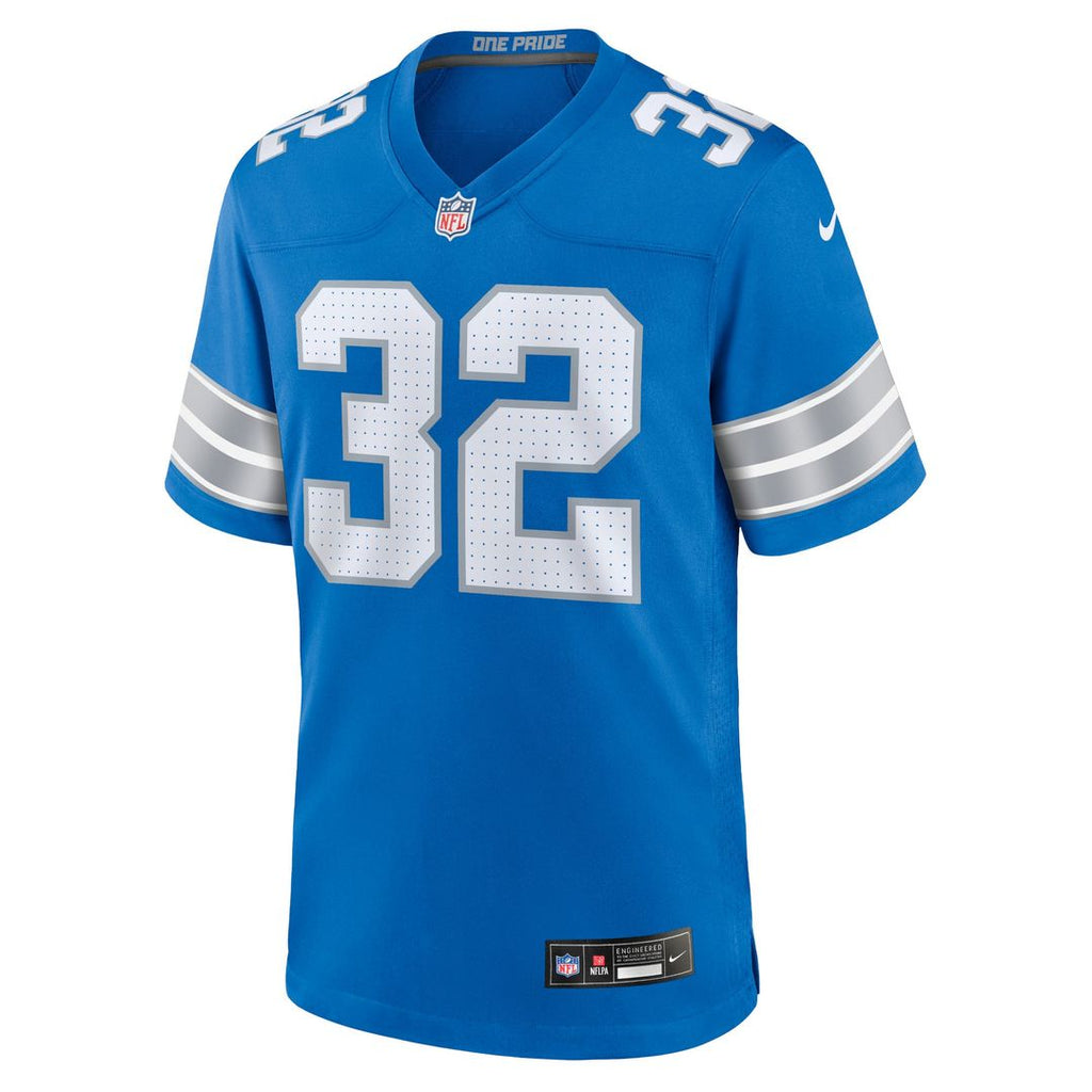 Detroit Lions Brian Branch Nike Blue Game Jersey product image 10, provided for visual reference and product detail review