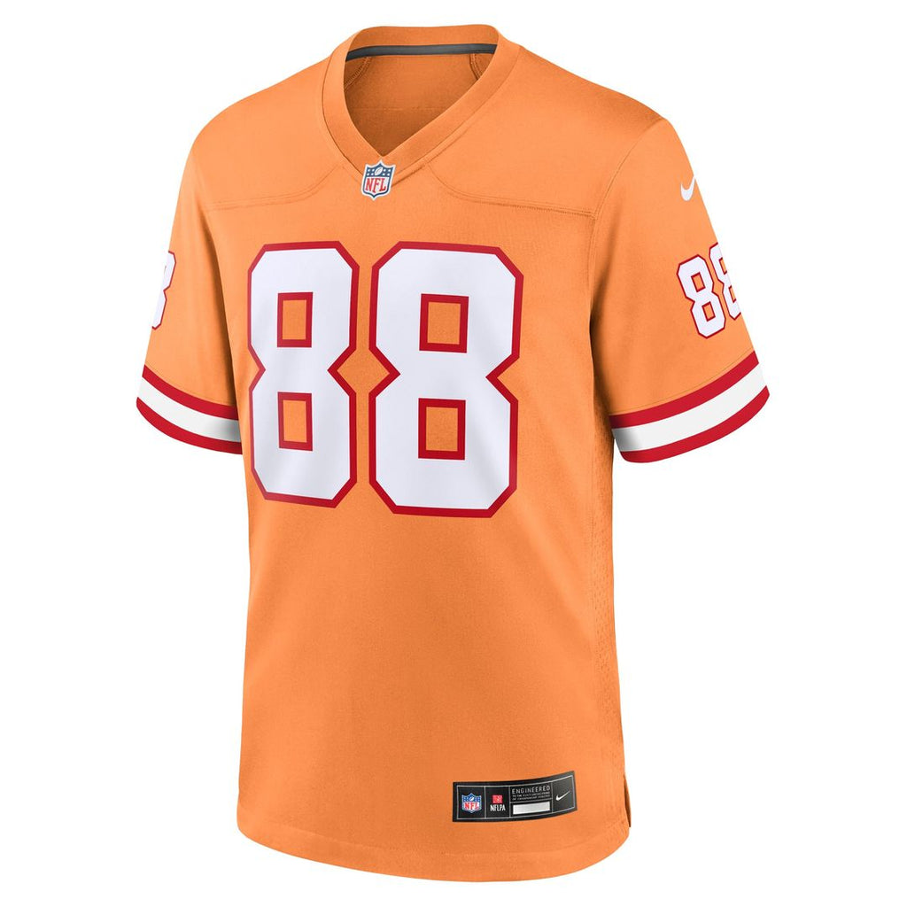 Tampa Bay Buccaneers Cade Otton Nike Orange Alternate Game Jersey product image 2, provided for visual reference and product