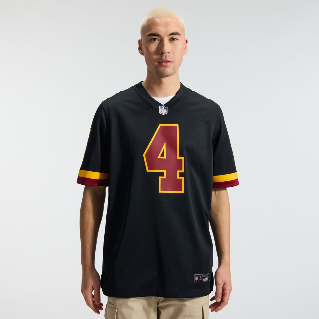 Washington Commanders Frankie Luvu Nike Black Hail Raiser Alternate Game Jersey product image 15, provided for visual