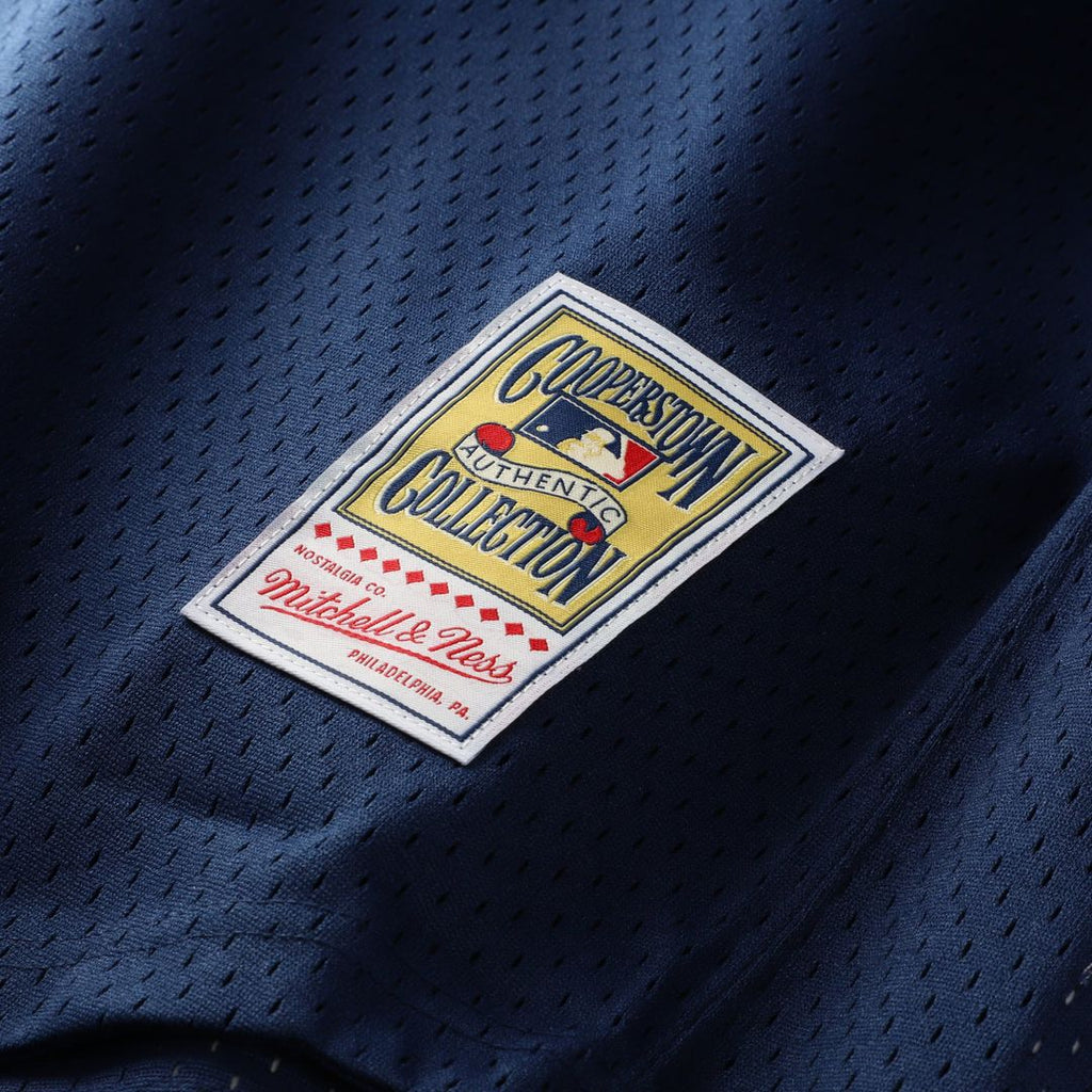 New York Yankees Mariano Rivera Mitchell & Ness Navy Cooperstown Collection Big & Tall Mesh Batting Practice Jersey product