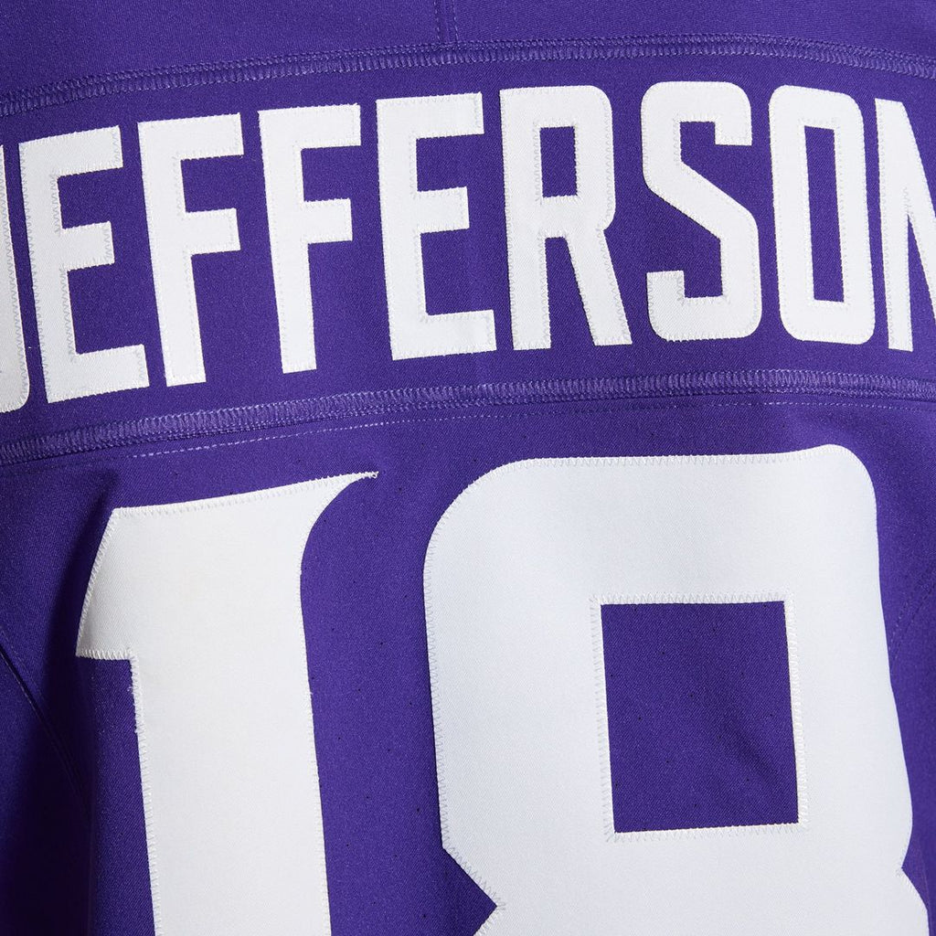 Minnesota Vikings Justin Jefferson Nike Purple Team Vapor F.U.S.E. Elite Jersey product image 12, provided for visual