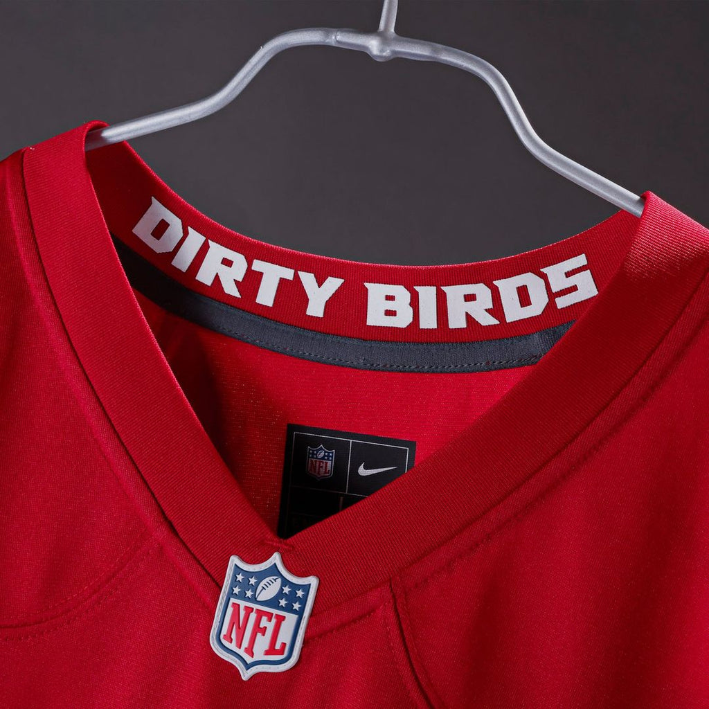 Atlanta Falcons A.J. Terrell Nike Red Game Jersey product image 11, provided for visual reference and product detail review