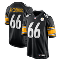 Pittsburgh Steelers Mason McCormick Nike Black Game Jersey product image 1, provided for visual reference and product detail