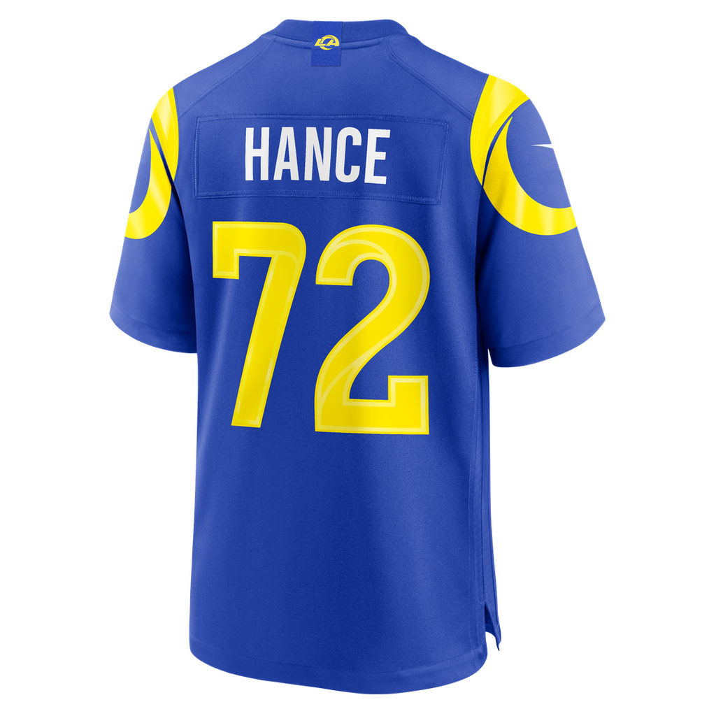 Los Angeles Rams Blake Hance Nike Royal Team Game Jersey product image 3, provided for visual reference and product detail