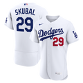 Los Angeles Dodgers Tarik Skubal Nike White Home Authentic Jersey product image 1, provided for visual reference and product