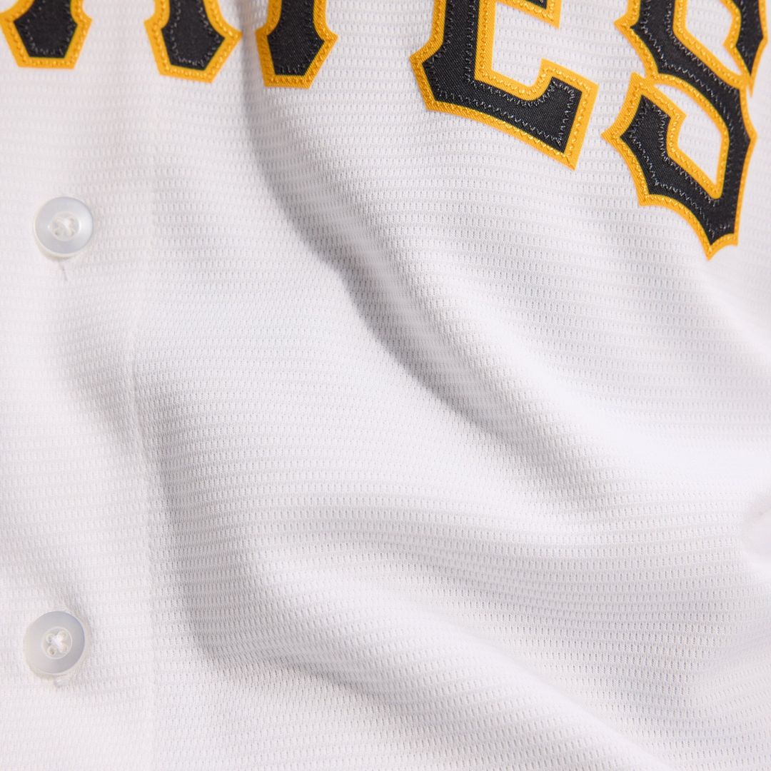 Pittsburgh Pirates Paul Skenes Nike White Home Replica Player Jersey product image 14, provided for visual reference and
