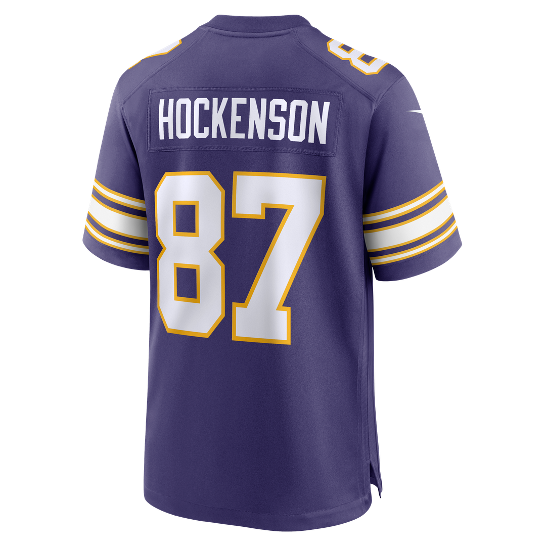 Minnesota Vikings T.J. Hockenson Nike Purple Classic Player Game Jersey product image 7, provided for visual reference and