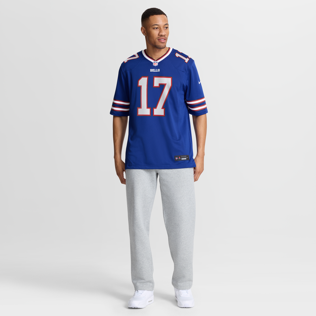 Buffalo Bills Josh Allen Nike Royal Team Game Player Jersey product image 7, provided for visual reference and product