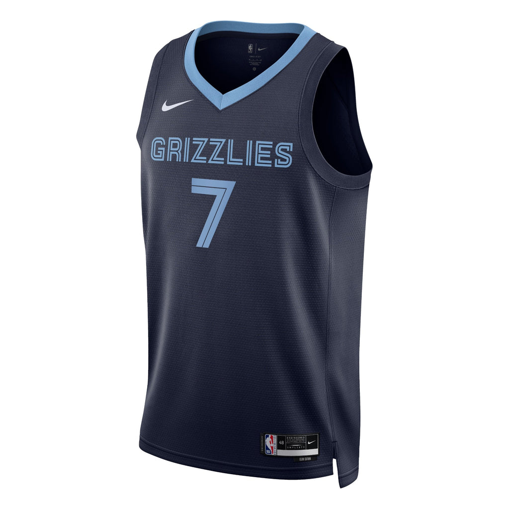 Memphis Grizzlies Nike Icon Edition Swingman Jersey - Navy product image 2