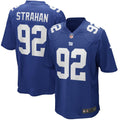 New York Giants Michael Strahan Nike Royal Game Retired Player Jersey product image 1, provided for visual reference and