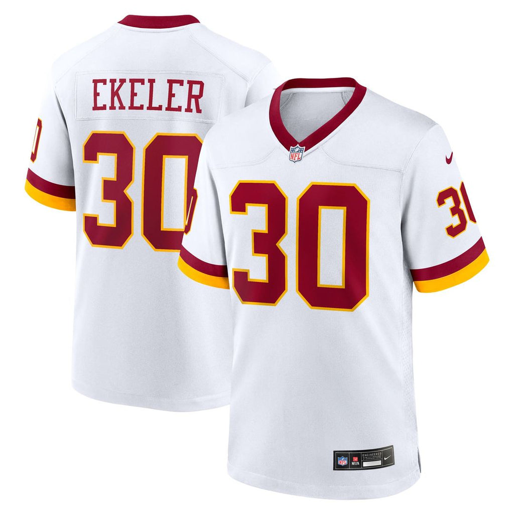 Washington Commanders Austin Ekeler Nike Burgundy Game Player Jersey product image 13, provided for visual reference and