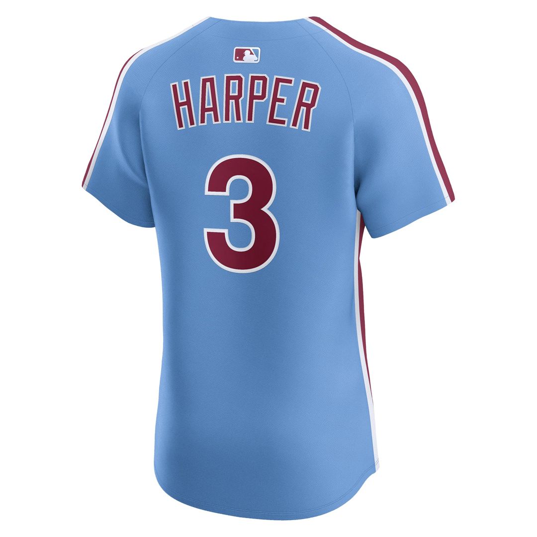 Philadelphia Phillies Bryce Harper Nike White Home Elite Jersey product image 15, provided for visual reference and product