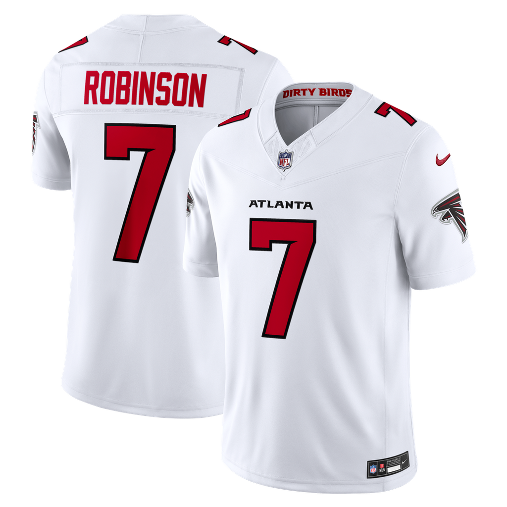 Atlanta Falcons Bijan Robinson Nike Black Alternate Throwback Vapor F.U.S.E. Stitched Limited Jersey product image 20,