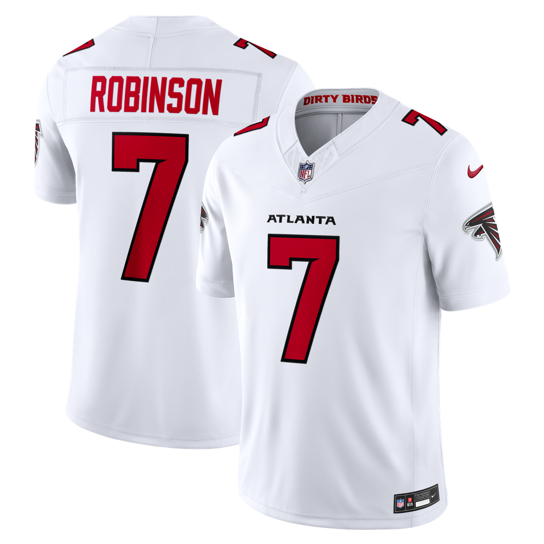 Atlanta Falcons Bijan Robinson Nike Black Alternate Throwback Vapor F.U.S.E. Stitched Limited Jersey product image 20,