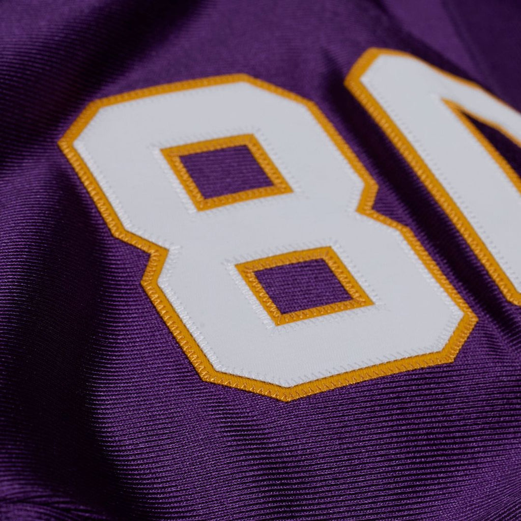 Minnesota Vikings Cris Carter Mitchell & Ness Purple 2001 Authentic Throwback Jersey product image 10, provided for visual