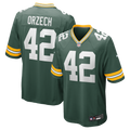 Green Bay Packers Matt Orzech Nike Green Game Jersey product image 1, provided for visual reference and product detail review