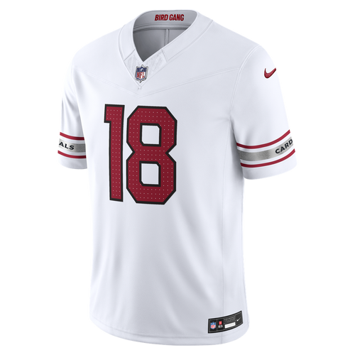 Arizona Cardinals Marvin Harrison Jr. Nike White Vapor F.U.S.E. Stitched Limited Jersey product image 2, provided for visual
