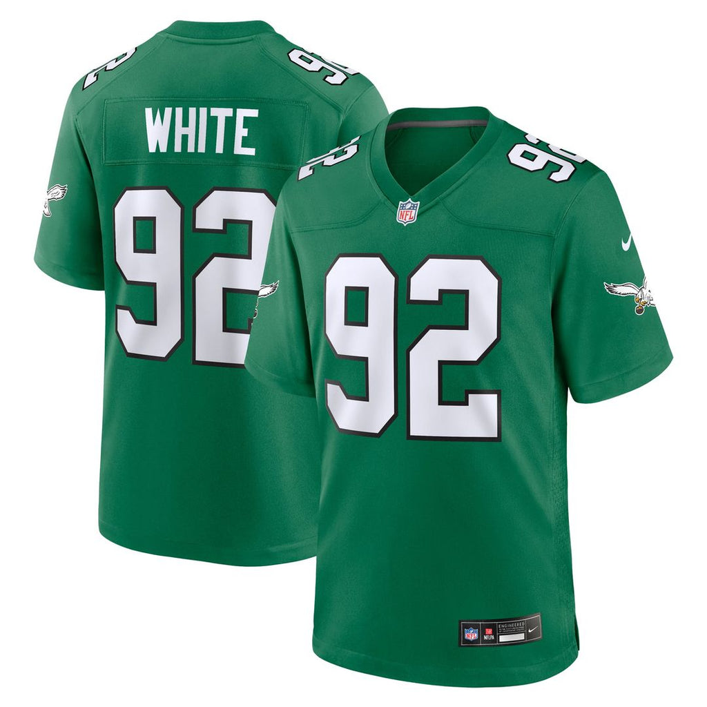 Philadelphia Eagles Reggie White Nike Kelly Green Retired Player Alternate Game Jersey product image 1, provided for visual