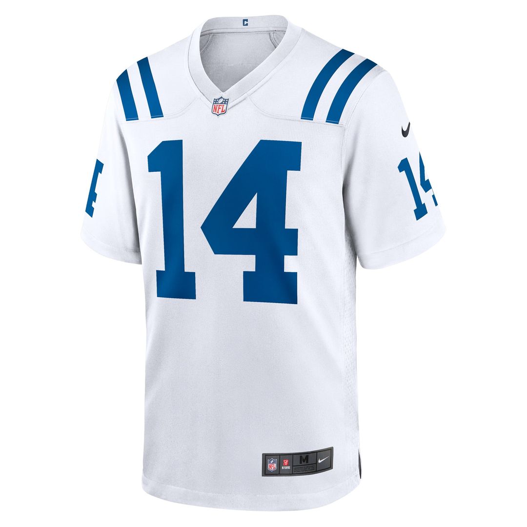 Indianapolis Colts Alec Pierce Nike White Away Game Player Jersey product image 2, provided for visual reference and product